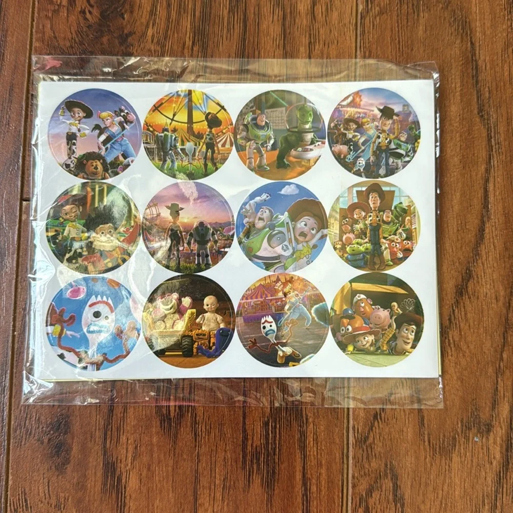 NWT (120) Toy Story Stickers 1.5” Round Woody Party Favors Arts & Crafts